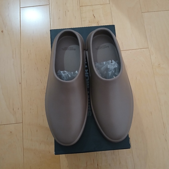 Saint morta slide taupe mens size 11 mule shoe brown new - Picture 4 of 8